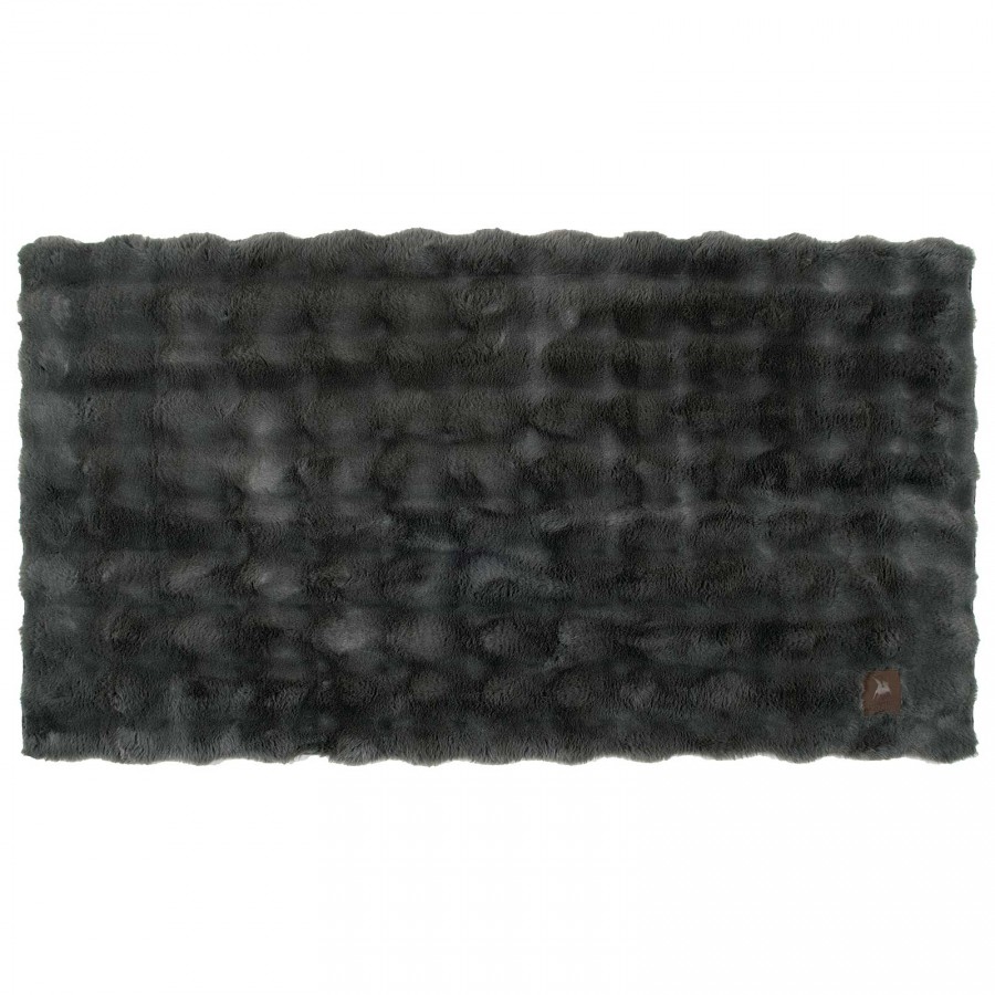 3125 Χαλί Faux Fur 75X140  Graphite 75X140 Greenwich Polo Club