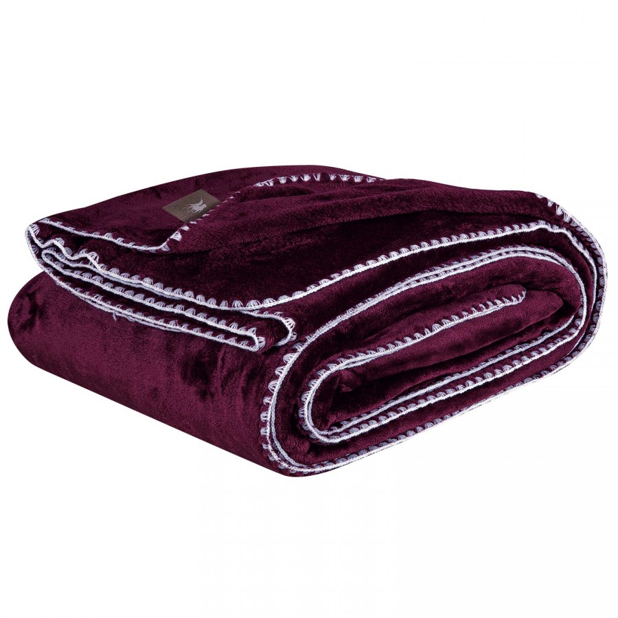 4440 Κουβέρτα Fleece 170X240  Bordeaux 170X240 Greenwich Polo Club 4440 Κουβέρτα Fleece 170X240  Bordeaux 170X240 Greenwich Polo Club