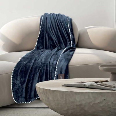 4442 Κουβέρτα Fleece   Royal Blue 130X170 Greenwich Polo Club