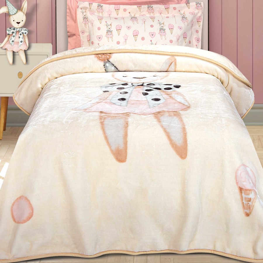 8859 Κουβέρτα Velour Junior  Cream 160X220 Greenwich Polo Club 8859 Κουβέρτα Velour Junior  Cream 160X220 Greenwich Polo Club
