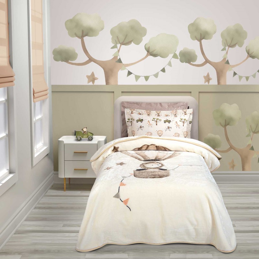 8860 Κουβέρτα Velour Junior  Taupe 160X220 Greenwich Polo Club 8860 Κουβέρτα Velour Junior  Taupe 160X220 Greenwich Polo Club