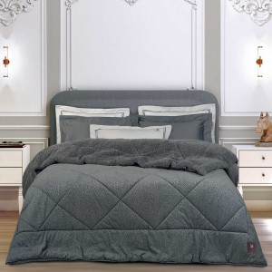 4435 Κουβερτοπάπλωμα Sherpa King Size Grey 240X250 Greenwich Polo Club 4435 Κουβερτοπάπλωμα Sherpa King Size Grey 240X250 Greenwich Polo Club