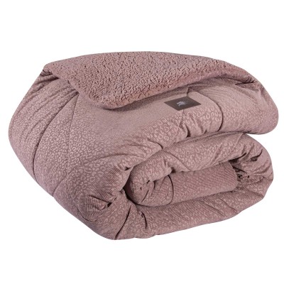 4436 Κουβερτοπάπλωμα Sherpa King Size Nude 240X250 Greenwich Polo Club