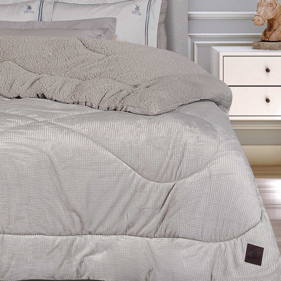 3955 Κουβερτοπάπλωμα Μονό  Ice Grey 160X220 Greenwich Polo Club 3955 Κουβερτοπάπλωμα Μονό  Ice Grey 160X220 Greenwich Polo Club
