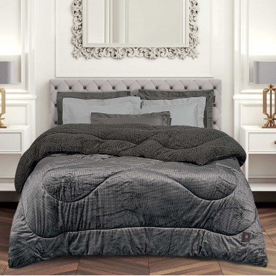 3956 Κουβερτοπάπλωμα Μονό  Grey 160X220 Greenwich Polo Club