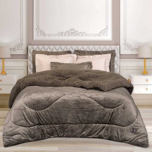 3958 Κουβερτοπάπλωμα Μονό  Taupe 160X220 Greenwich Polo Club 3958 Κουβερτοπάπλωμα Μονό  Taupe 160X220 Greenwich Polo Club