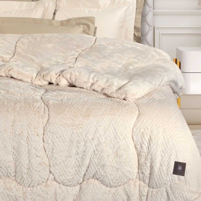 3952 Κουβερτοπάπλωμα Rabbit Faux Fur King Size Ivory 240X250 Greenwich Polo Club 3952 Κουβερτοπάπλωμα Rabbit Faux Fur King Size Ivory 240X250 Greenwich Polo Club