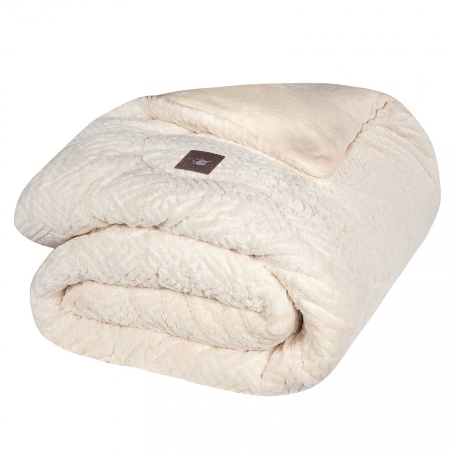 3952 Κουβερτοπάπλωμα Rabbit Faux Fur King Size Ivory 240X250 Greenwich Polo Club 3952 Κουβερτοπάπλωμα Rabbit Faux Fur King Size Ivory 240X250 Greenwich Polo Club