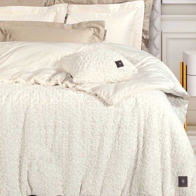 3959 Κουβερτοπάπλωμα Rabbit Faux Fur King Size White 240X250 Greenwich Polo Club 3959 Κουβερτοπάπλωμα Rabbit Faux Fur King Size White 240X250 Greenwich Polo Club