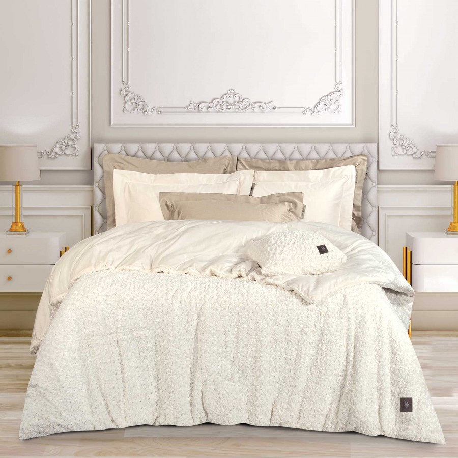 3959 Κουβερτοπάπλωμα Rabbit Faux Fur King Size White 240X250 Greenwich Polo Club 3959 Κουβερτοπάπλωμα Rabbit Faux Fur King Size White 240X250 Greenwich Polo Club
