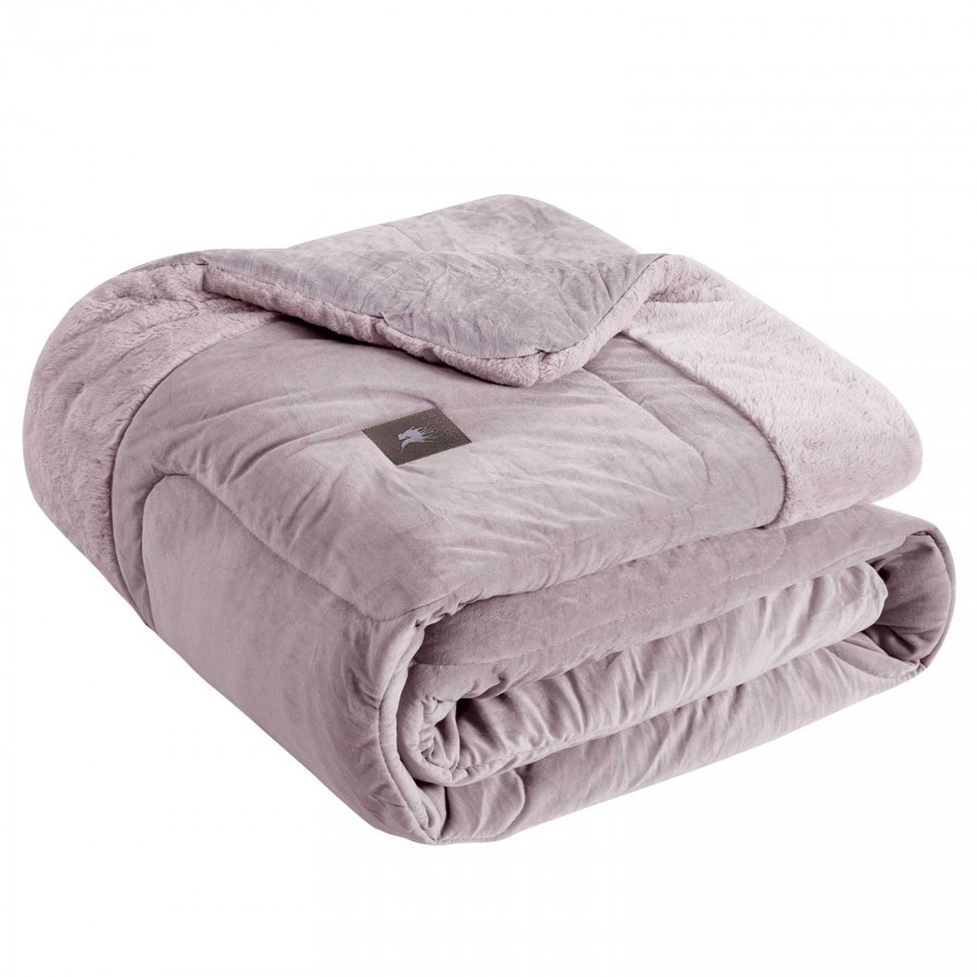 3966 Κουβερτοπάπλωμα Velvet King Size Nude 240X250 Greenwich Polo Club