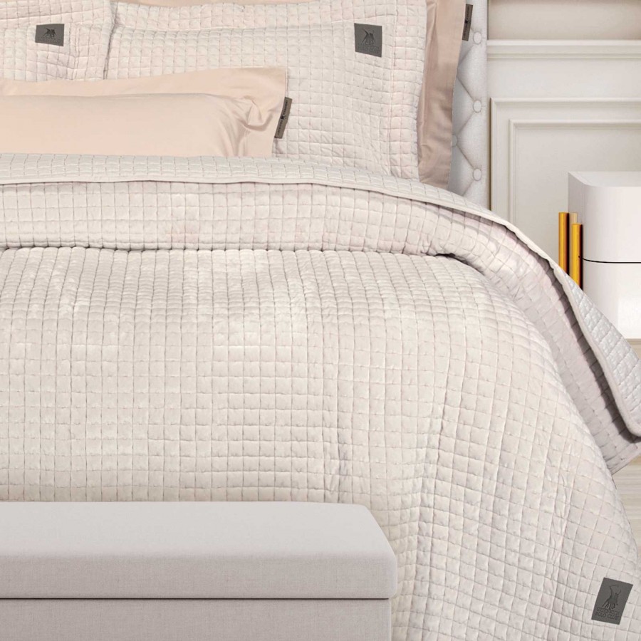 4429 Κουβερτόριο King Size Ivory 240X250 Greenwich Polo Club