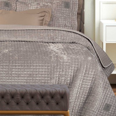 4432 Κουβερτόριο King Size Taupe 240X250 Greenwich Polo Club