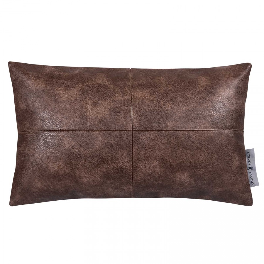 3984 Μαξιλάρι Φιγούρας  Brown 30X50 Greenwich Polo Club