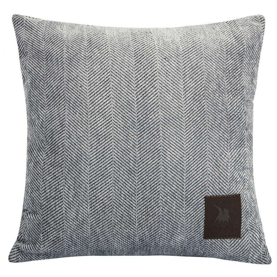 3947 Μαξιλάρι Φιγούρας  Grey 42X42 Greenwich Polo Club 3947 Μαξιλάρι Φιγούρας  Grey 42X42 Greenwich Polo Club