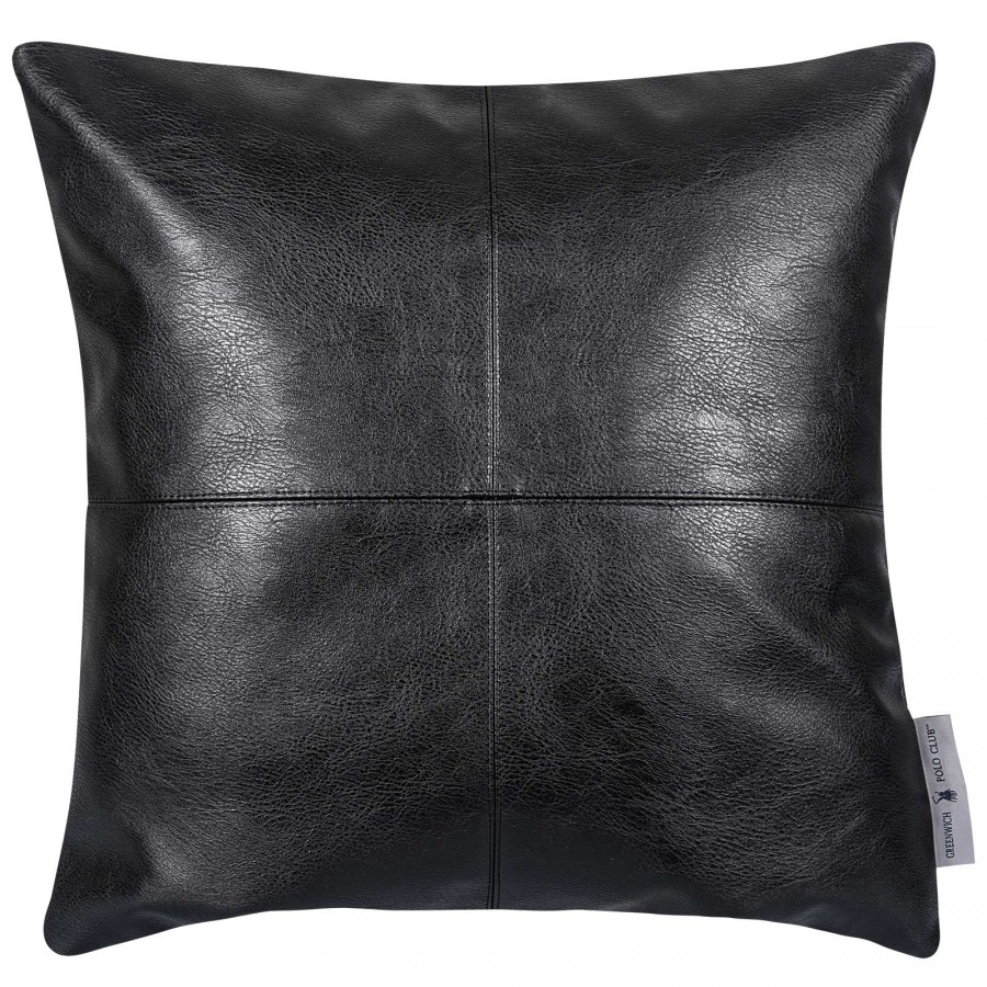 3983 Μαξιλάρι Φιγούρας   Black 45X45 Greenwich Polo Club