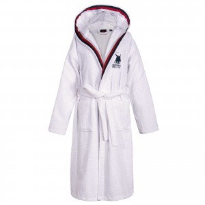 3062 Μπουρνούζι Large White  Greenwich Polo Club