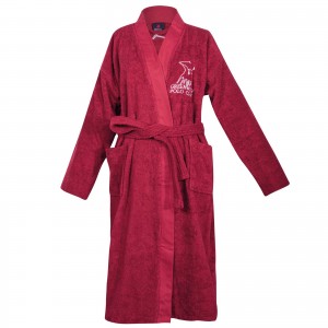3210 Μπουρνούζι Large Bordeaux  Greenwich Polo Club