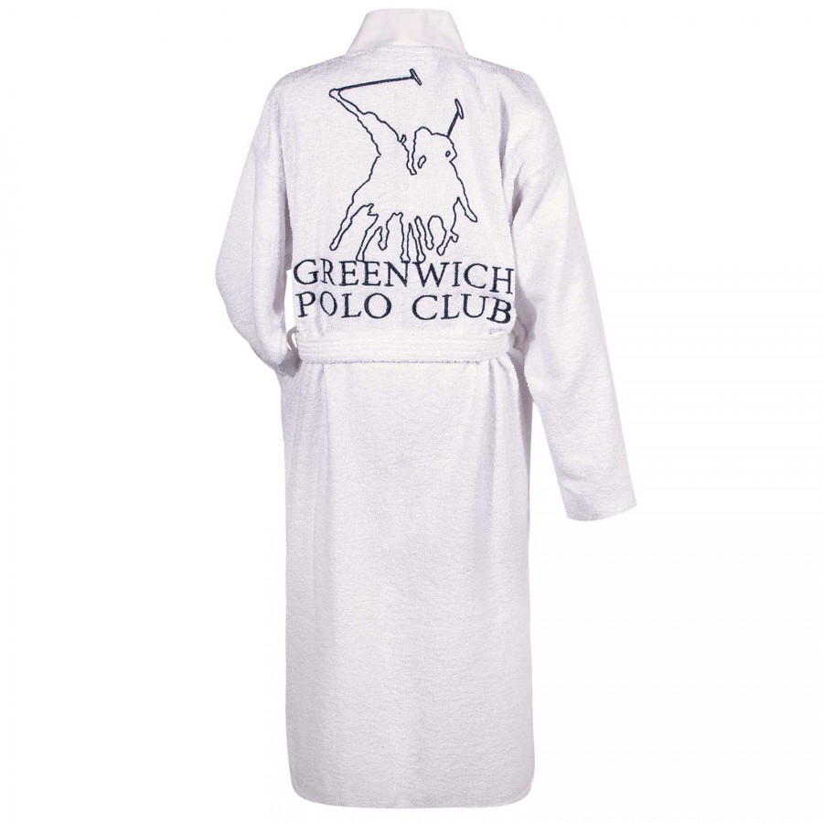 3211 Μπουρνούζι Large White  Greenwich Polo Club