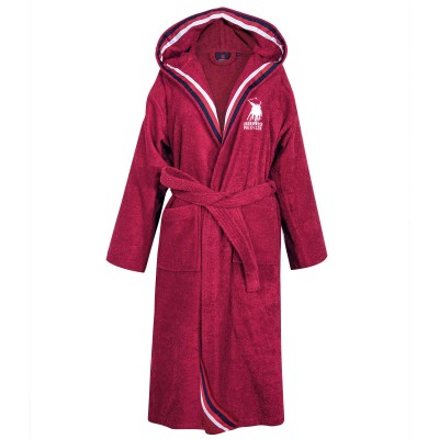 3061 Μπουρνούζι XLarge Bordeaux  Greenwich Polo Club