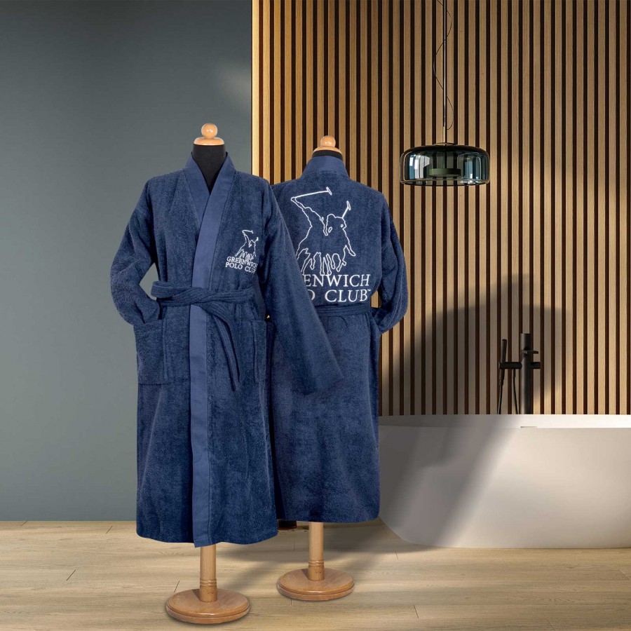 3212 Μπουρνούζι XLarge Royal Blue  Greenwich Polo Club