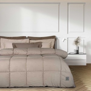 4445 Πάπλωμα Μονό  Taupe 160X240 Greenwich Polo Club