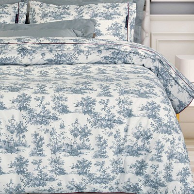 2362 Παπλωματοθήκη Σετ King Size Grey 240X260 Greenwich Polo Club