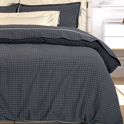 2297 Παπλωματοθήκη Σετ Υπέρδιπλη  Black 220X240 Greenwich Polo Club