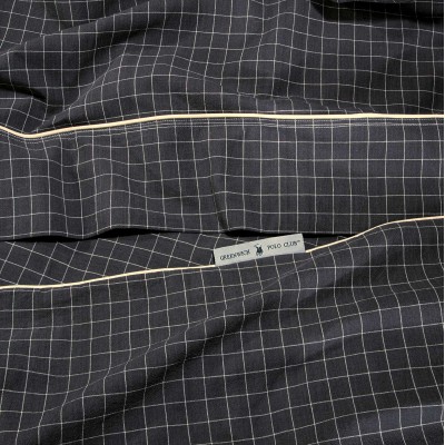 2297 Παπλωματοθήκη Σετ Υπέρδιπλη  Black 220X240 Greenwich Polo Club
