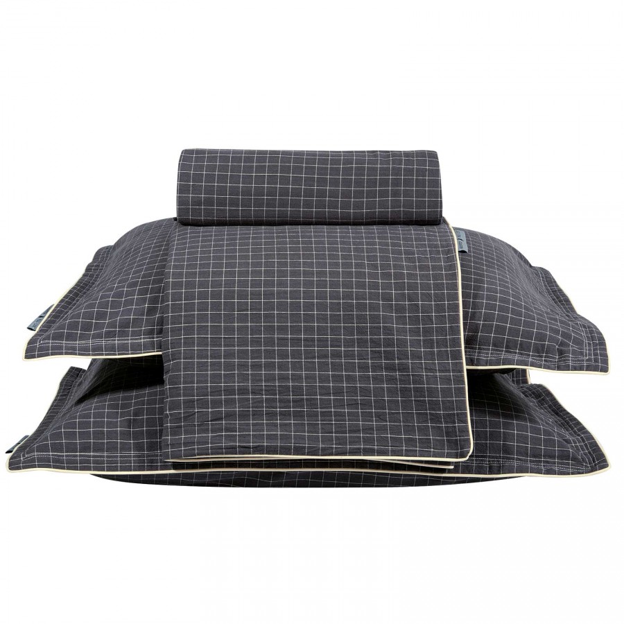 2297 Παπλωματοθήκη Σετ Υπέρδιπλη  Black 220X240 Greenwich Polo Club