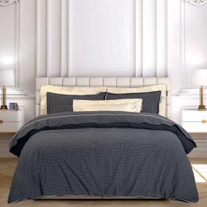 2297 Παπλωματοθήκη Σετ Υπέρδιπλη  Black 220X240 Greenwich Polo Club