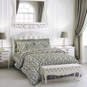 2361 Παπλωματοθήκη Σετ Υπέρδιπλη  Cream/Khaki 220X240 Greenwich Polo Club