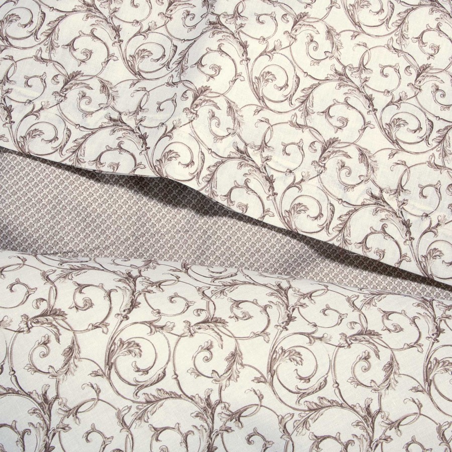 2370 Παπλωματοθήκη Σετ Υπέρδιπλη  Cream/Beige 220X240 Greenwich Polo Club