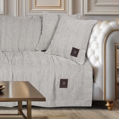 3946 Ριχτάρι Διθέσιου Καναπέ White 180X250 Greenwich Polo Club