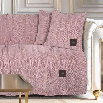 3948 Ριχτάρι Διθέσιου Καναπέ Pink 180X250 Greenwich Polo Club