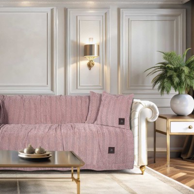 3948 Ριχτάρι Διθέσιου Καναπέ Pink 180X250 Greenwich Polo Club