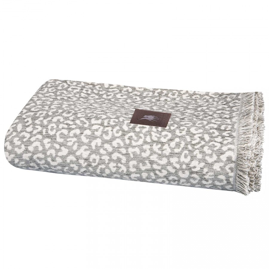 3980 Ριχτάρι Διθέσιου Καναπέ Grey 180X250 Greenwich Polo Club
