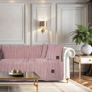 3948 Ριχτάρι Τριθέσιου Καναπέ Pink 180X300 Greenwich Polo Club