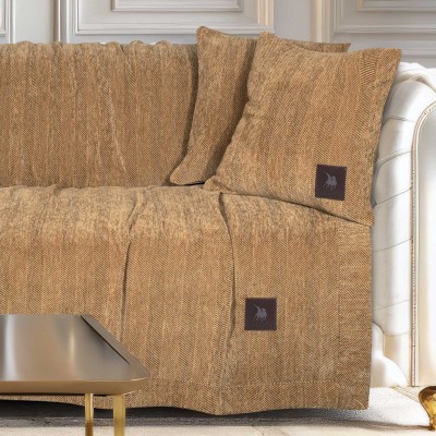 3949 Ριχτάρι Τριθέσιου Καναπέ Ochre 180X300 Greenwich Polo Club 3949 Ριχτάρι Τριθέσιου Καναπέ Ochre 180X300 Greenwich Polo Club