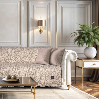 3982 Ριχτάρι Τριθέσιου Καναπέ Beige 180X300 Greenwich Polo Club