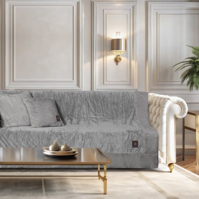 3970 Ριχτάρι Velvet Διθέσιου Καναπέ Grey 180X250 Greenwich Polo Club 3970 Ριχτάρι Velvet Διθέσιου Καναπέ Grey 180X250 Greenwich Polo Club