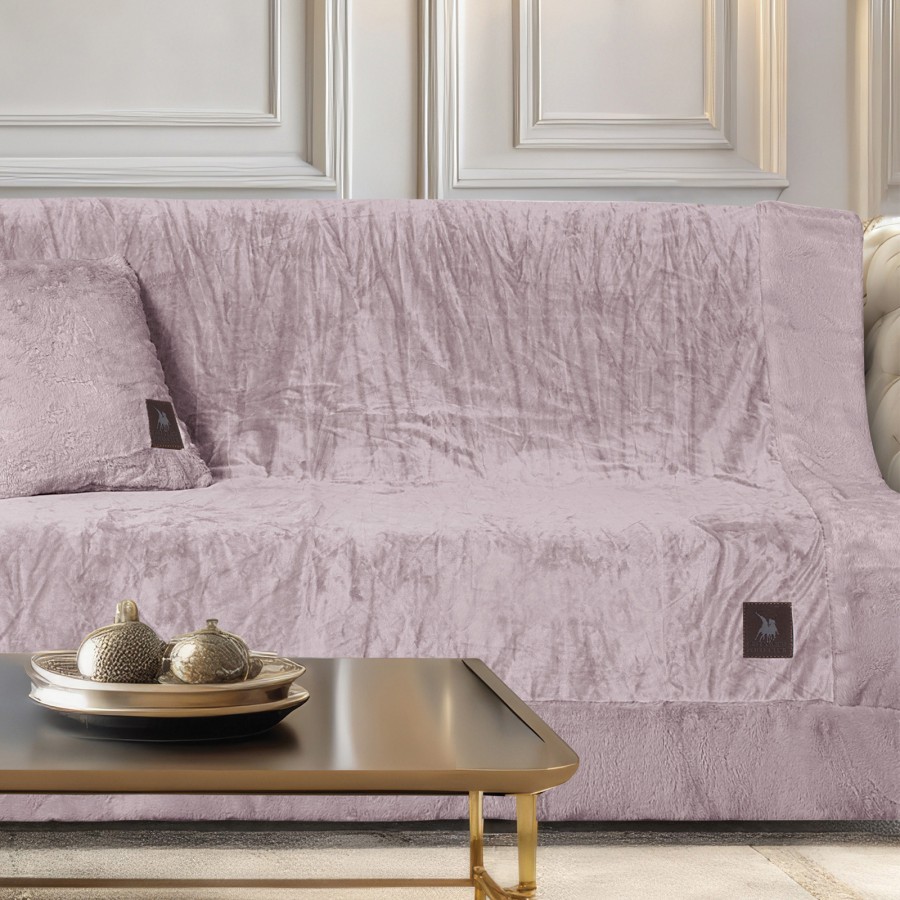 3969 Ριχτάρι Velvet Τριθέσιου Καναπέ Nude 180X300 Greenwich Polo Club 3969 Ριχτάρι Velvet Τριθέσιου Καναπέ Nude 180X300 Greenwich Polo Club