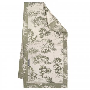 3015 Runner  Olive/Ecru 50X170 Greenwich Polo Club