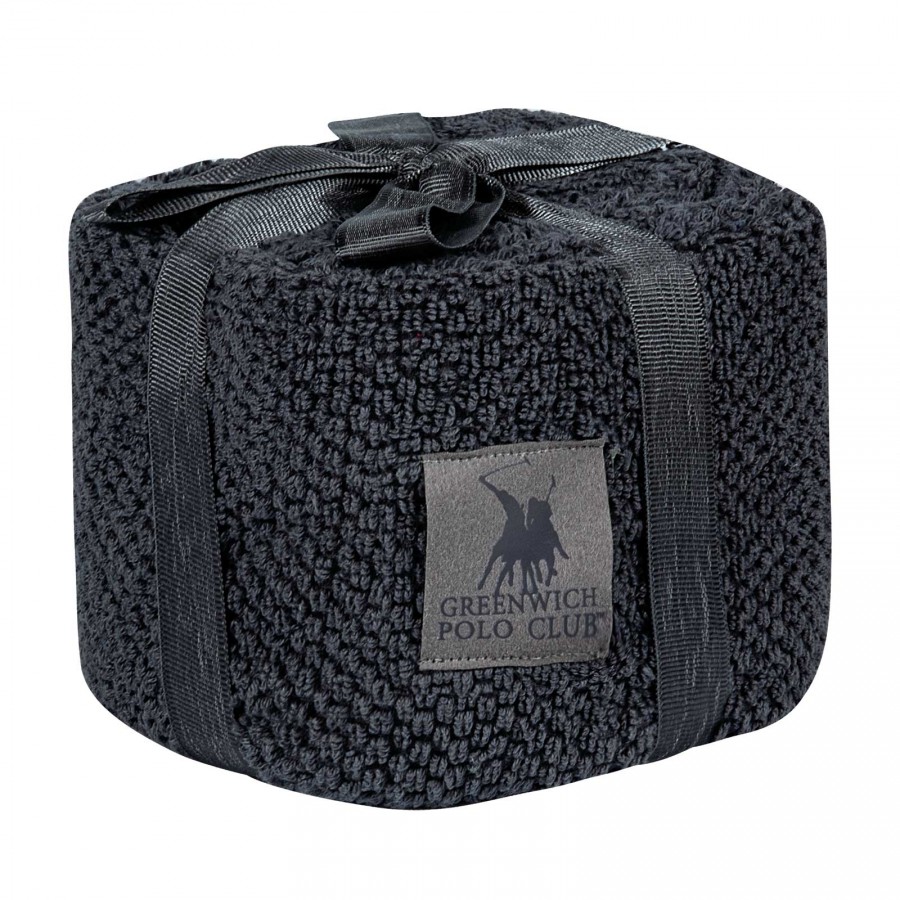 4106 Σετ Πετσέτες 4Τμχ  Dark Grey 30X30 Greenwich Polo Club