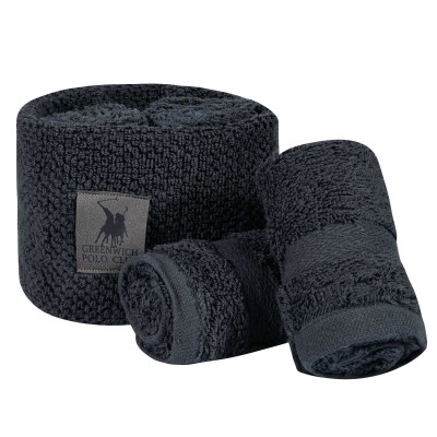 4106 Σετ Πετσέτες 4Τμχ  Dark Grey 30X30 Greenwich Polo Club