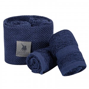 4108 Σετ Πετσέτες 4Τμχ  Navy Blue 30X30 Greenwich Polo Club