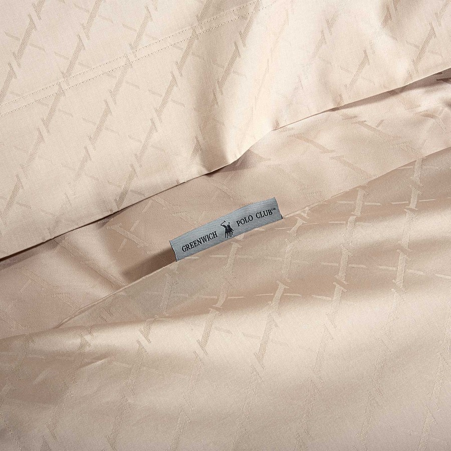 2290 Σετ Σεντόνια King Size Taupe 250X270 Greenwich Polo Club