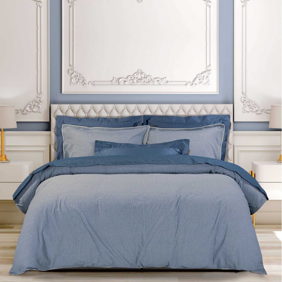 GREENWICH POLO CLUB ΣΕΤ ΣΕΝΤΟΝΙΑ KING ESSENTIAL 2294 BLUE
