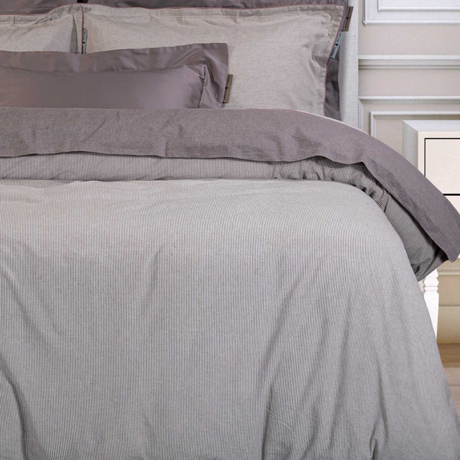 2295 Σετ Σεντόνια King Size Grey 250X270 Greenwich Polo Club