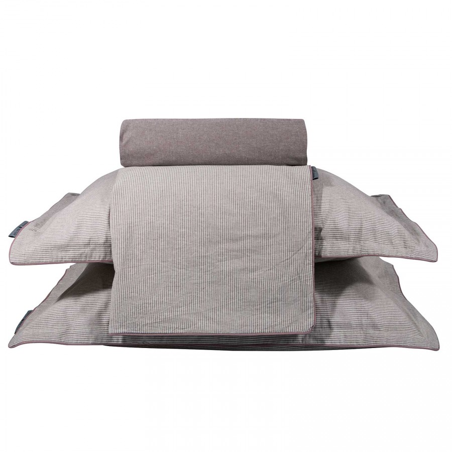 2295 Σετ Σεντόνια King Size Grey 250X270 Greenwich Polo Club